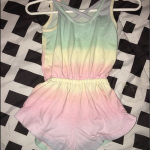Little girls Romper. 6-9m. Worn once. NWOT.
